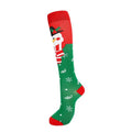 Compression Stockings Christmas Sports High Elastic Breathability
