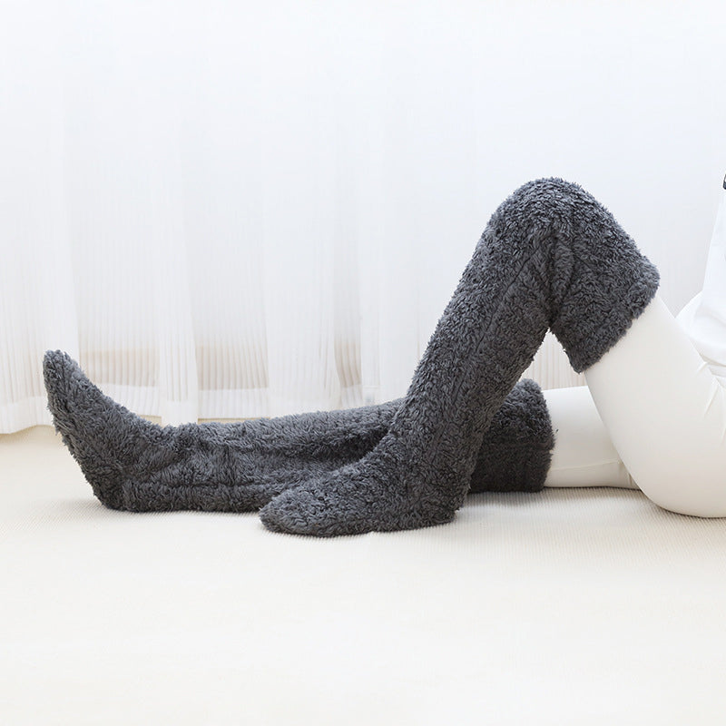 Knee warmers for elderly people socks