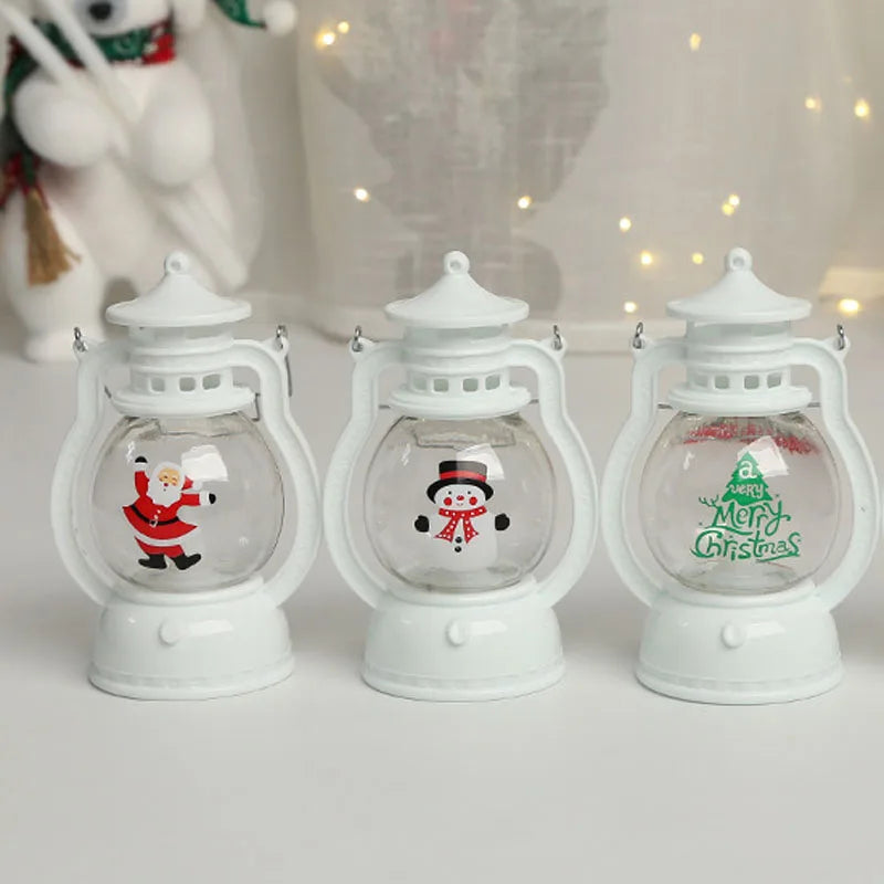 Winter Time Spirit Mini Lamps