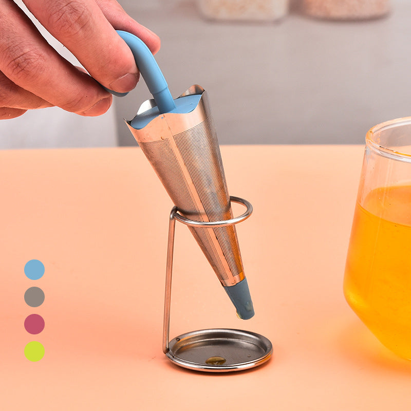 Stainless Steel Tea Filter Umbrella
