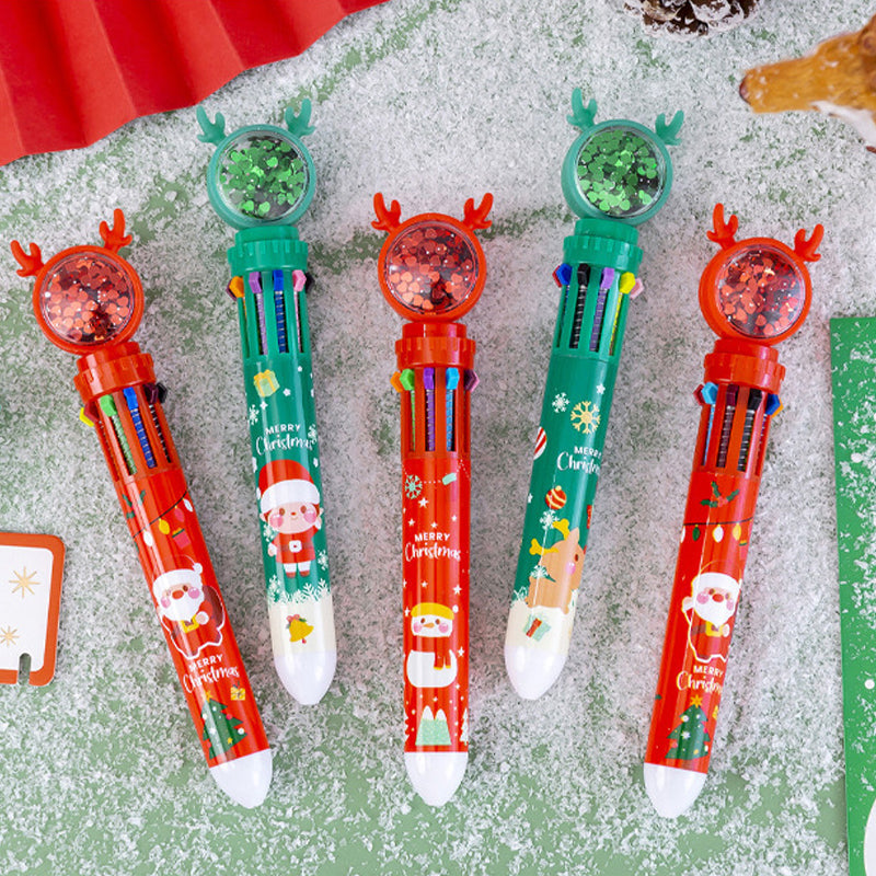 Sweet Christmas Glitter Pens
