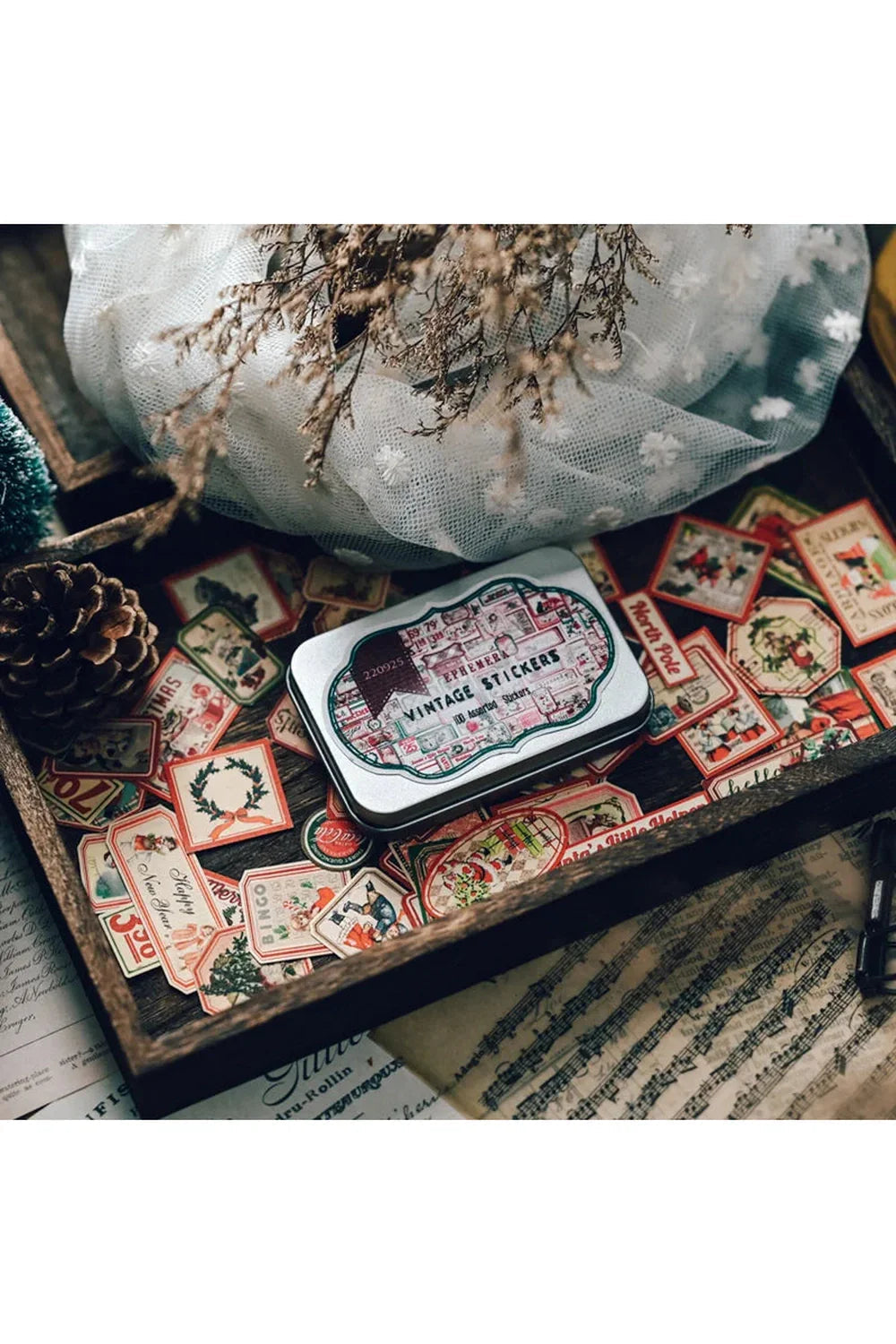 Ephemera Scrapbooking Stickers