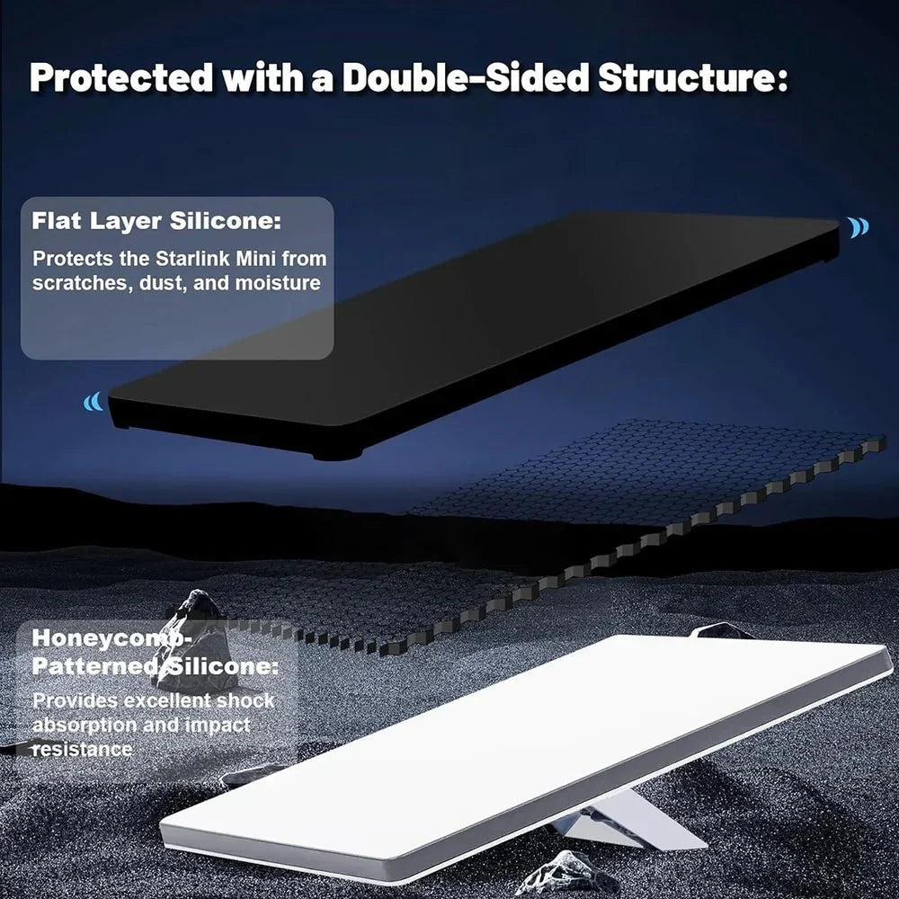 Silicone Full Cover Case for Starlink Mini