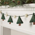 Christmas Decorations Felt Tree Garland