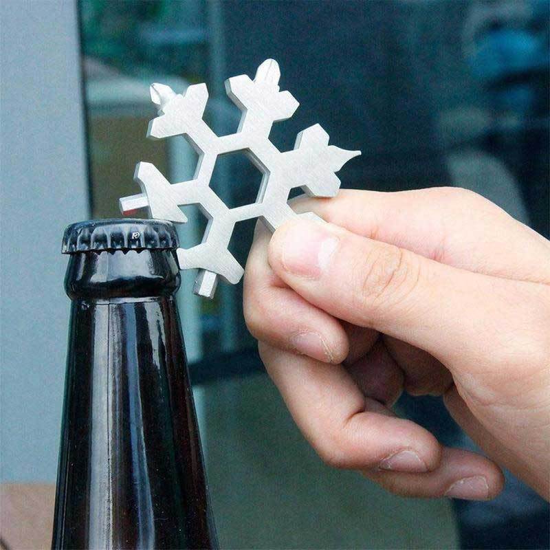 Pre-Christmas sale 18-in-1 stainless steel snowflake multi-tool