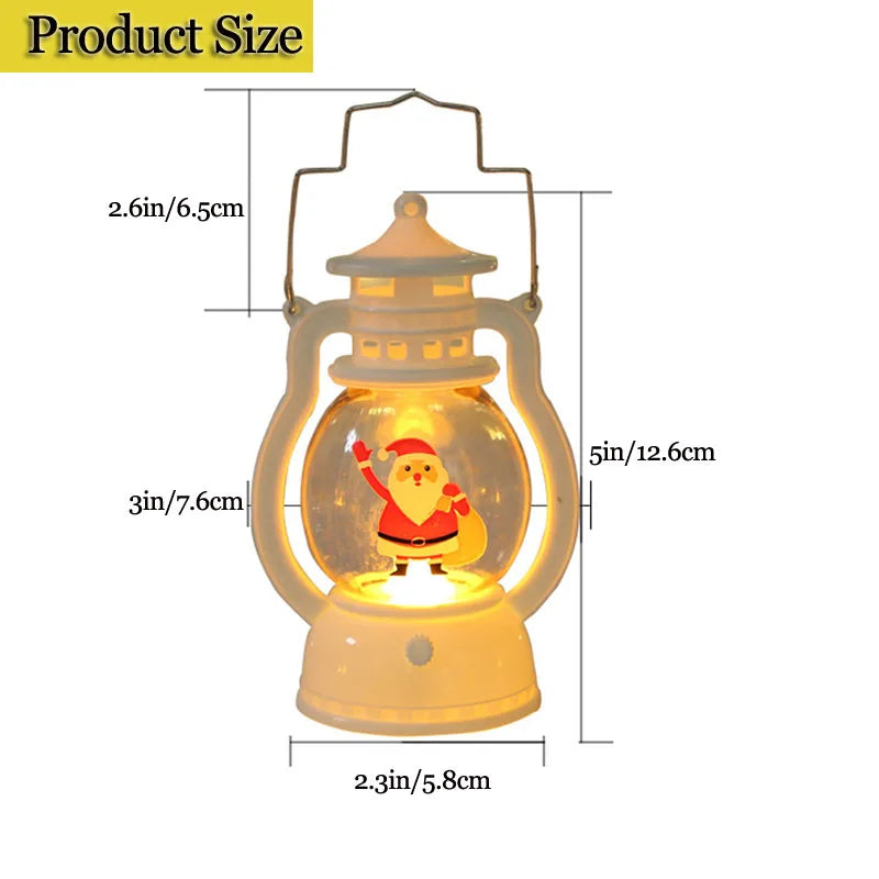 Winter Time Spirit Mini Lamps