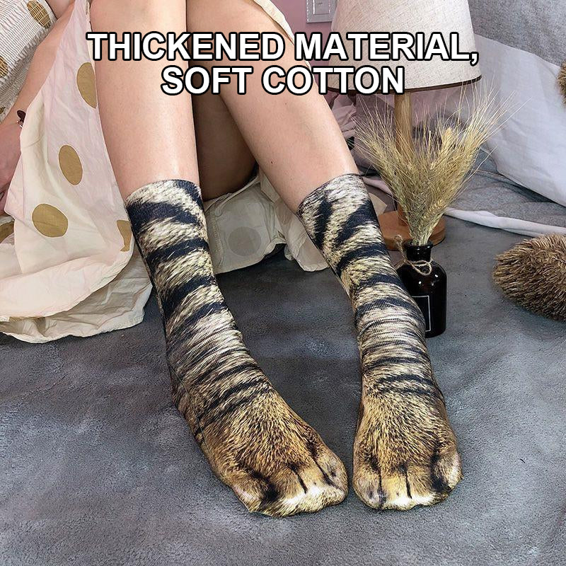 3D Print Novelty Paw Socks