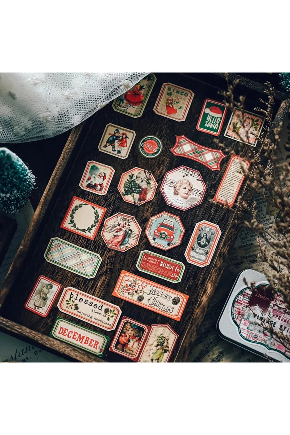 Ephemera Scrapbooking Stickers