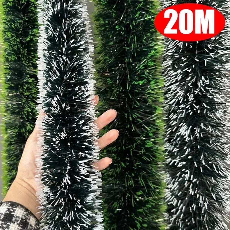 Premium Green Decorative Ribbon for Wreaths and Christmas Tree Decoration