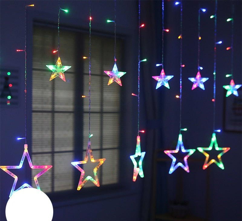 Romantic Heart-Shaped LED String Lights for Atmospheric Decoration – 3 Meters Warm White