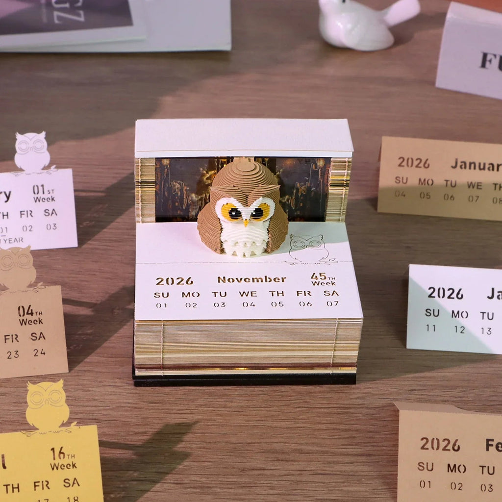 3D Art Calendar