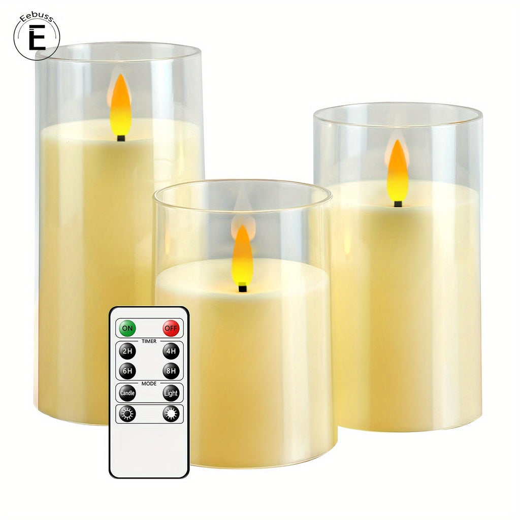 FlamelessGlow - Magical LED Candle Set with Remote Control