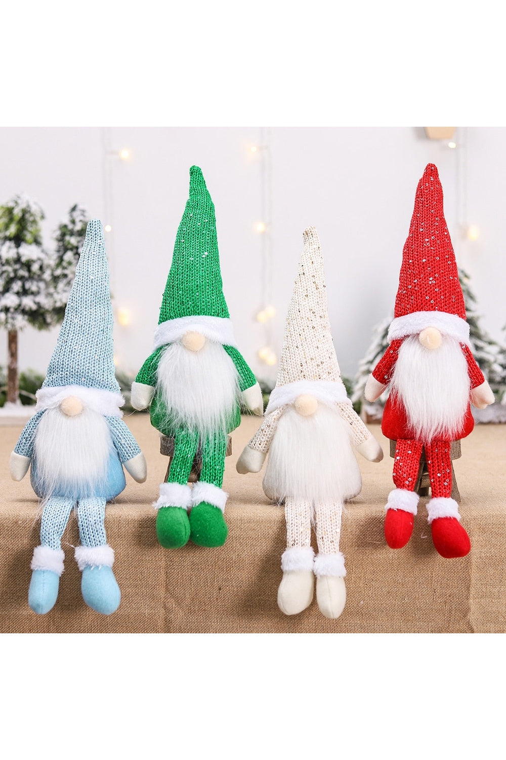 Faceless fabric gnome
