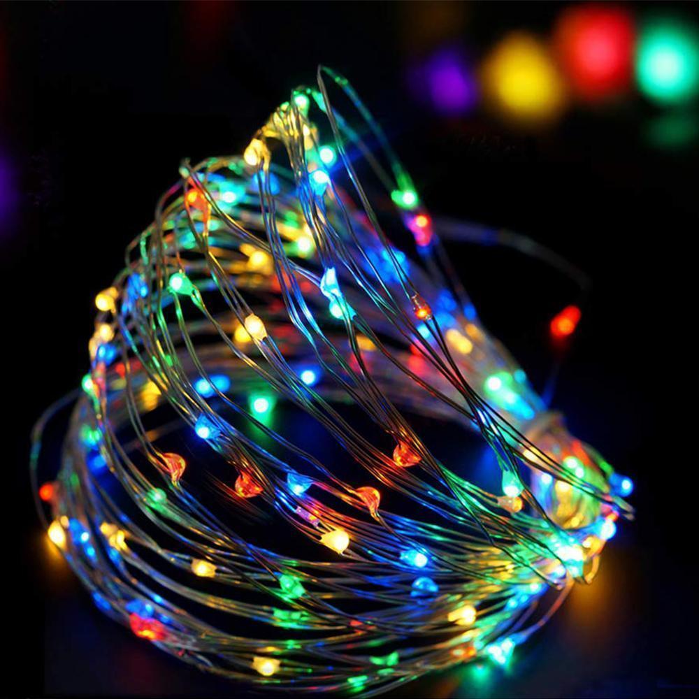 5 pieces LED bottle light night light made of cork gift decoration