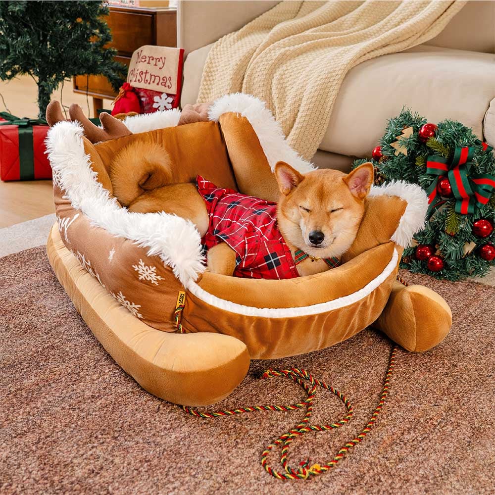 PawSleigh – The seasonal dog bed for cozy winter dreams