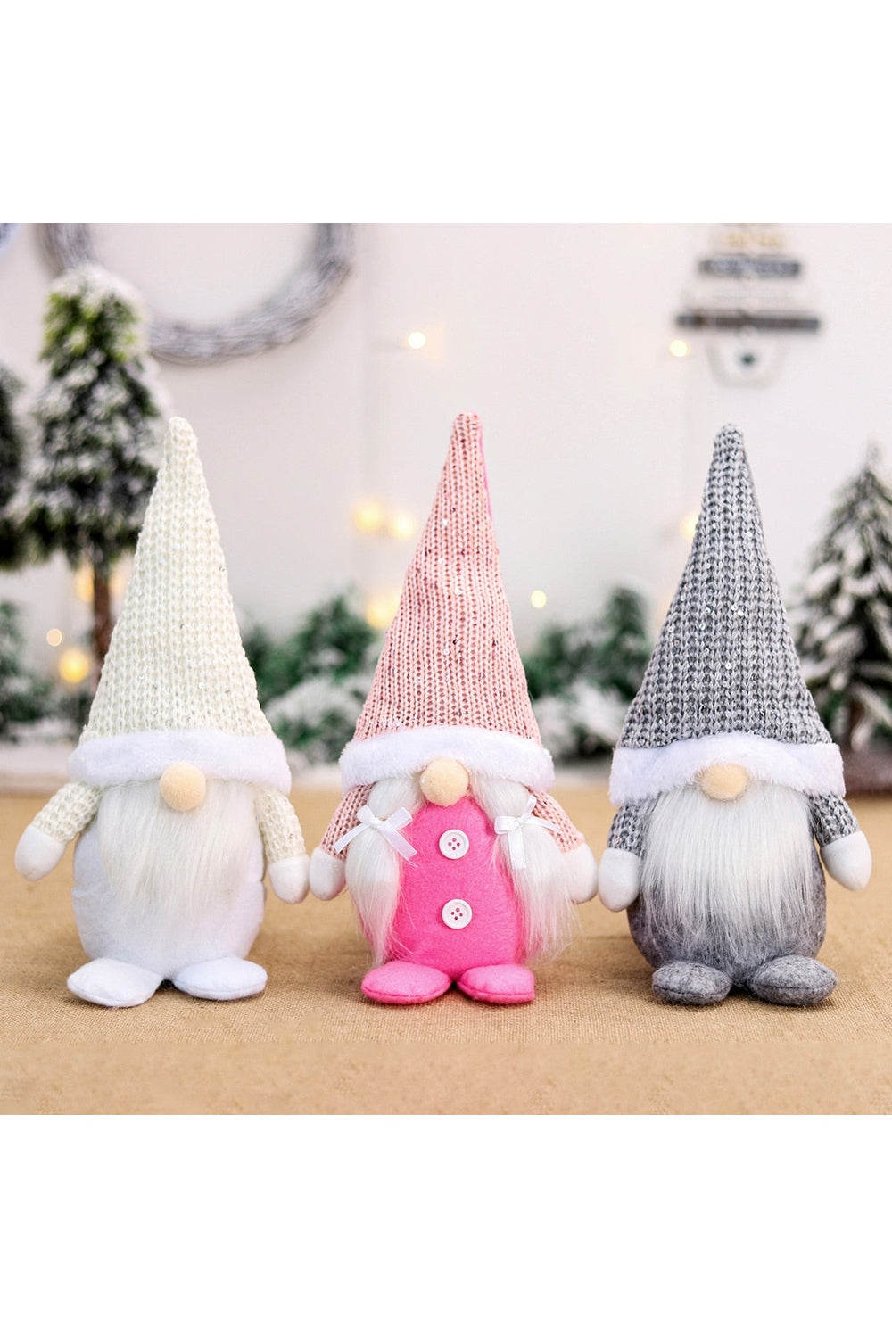 Faceless fabric gnome
