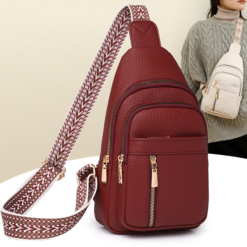 Women's Casual Zipper Belt Bag