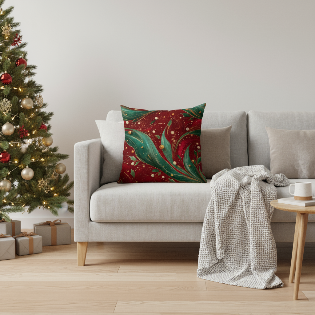 Festive Christmas cushion covers 40x40 | Decorative cushion cases