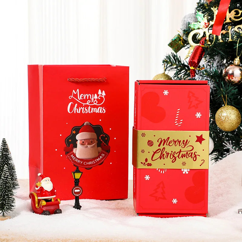 Kerstverrassingsdoos Set – Creatieve DIY Cadeaudozen met Pop-Up Effect