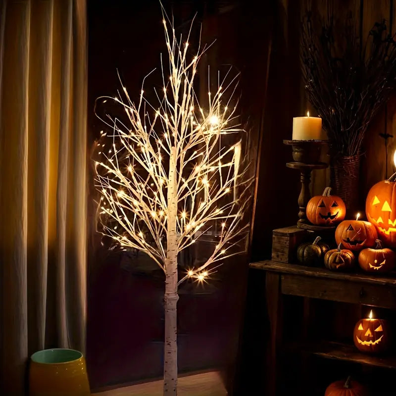 Golden Birch Tree | LED Decoration for Parties 182.88 cm