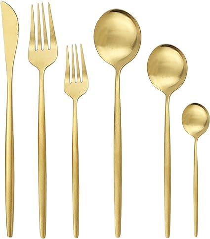 Piece Minimalist Cutlery