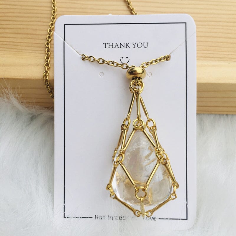 Crystal Stone Choker Necklace