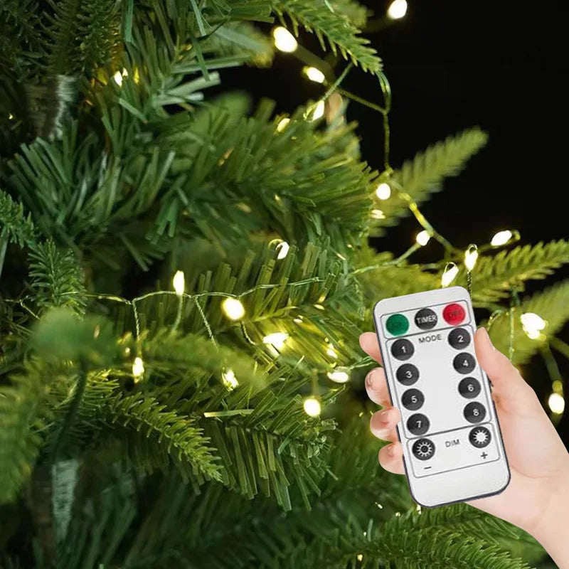 LED Fireworks Light String Ignisia | With Remote Control | 30–75 m | 900–2000 LEDs | IP65 Waterproof | For Christmas, Halloween & Parties