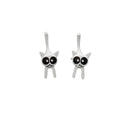 Cute kitten earrings
