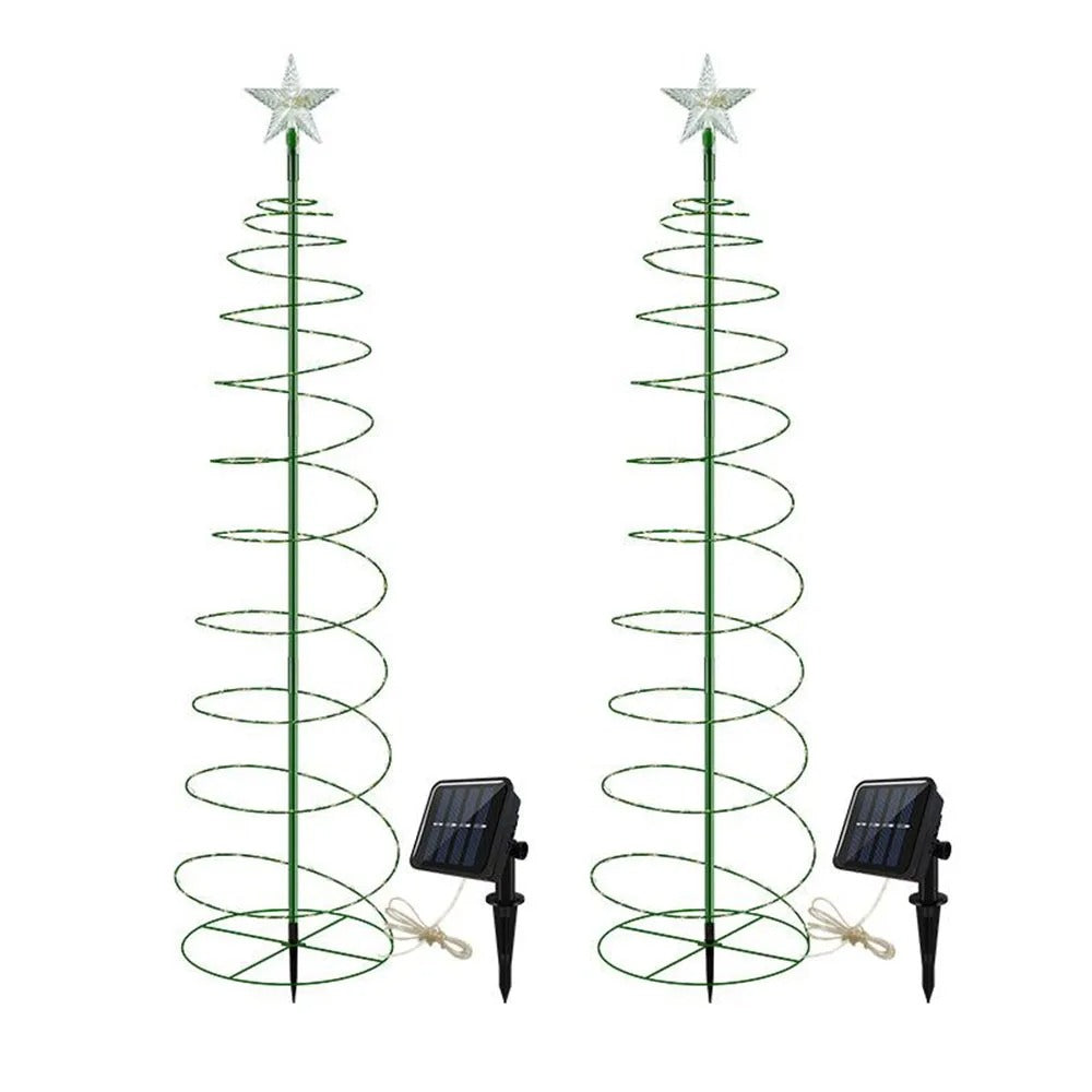 Brightree - Solar-powered Christmas lights for enchanting spaces