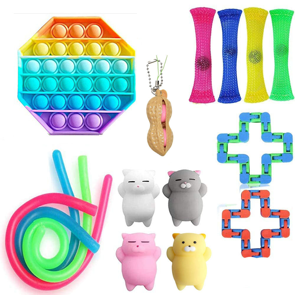 Unisex Stress Relief Toy in Christmas Tree Design