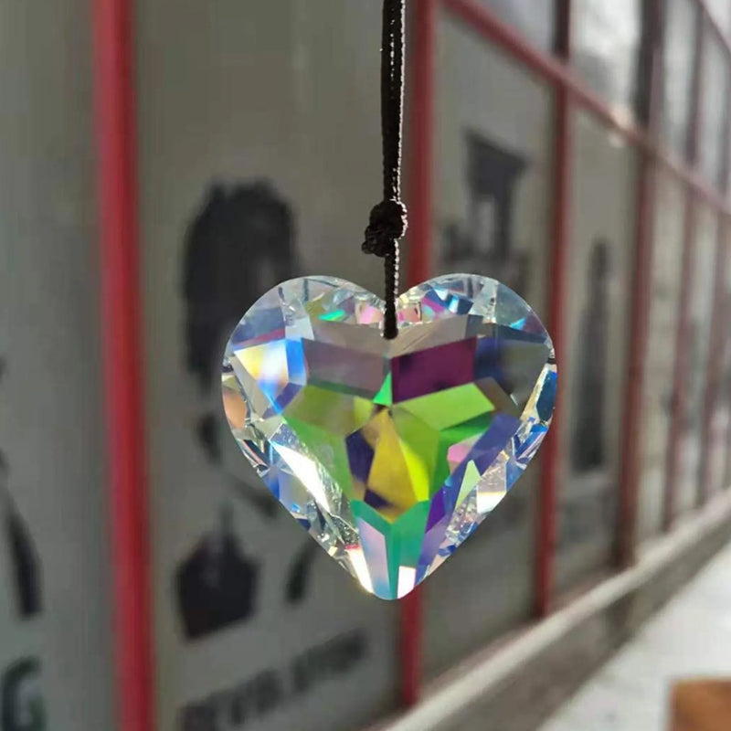 Hanging Heart Sun Catcher Prisma Craft Projects