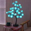 RGB Rose Flower Tree Lights 24LED USB Battery Table Lamp Fairy Night Light Home Party Christmas Wedding Bedroom Decoration Gift
