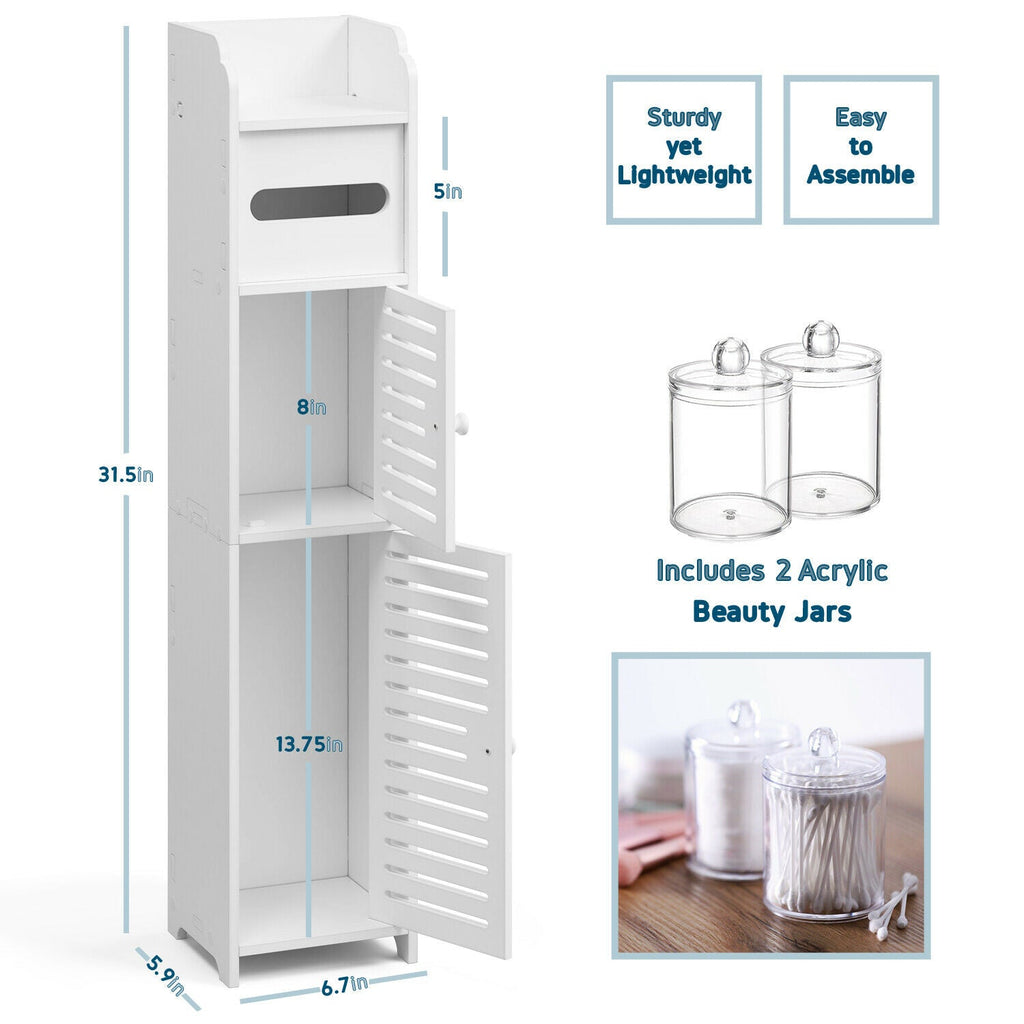 Bathroom Storage Floor Cabinet