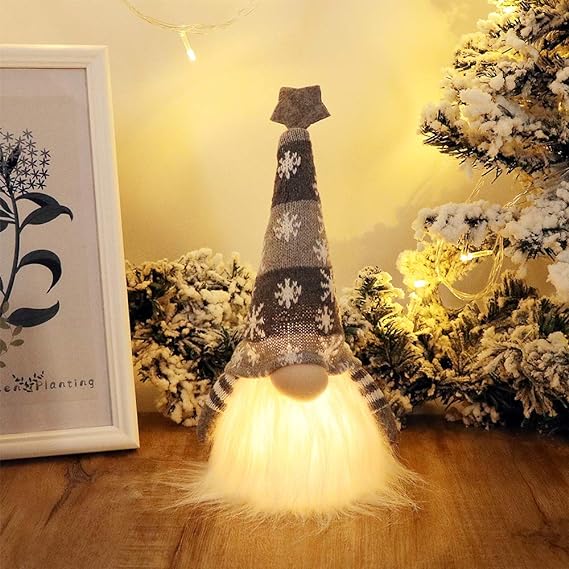 Lighted Christmas Gnome