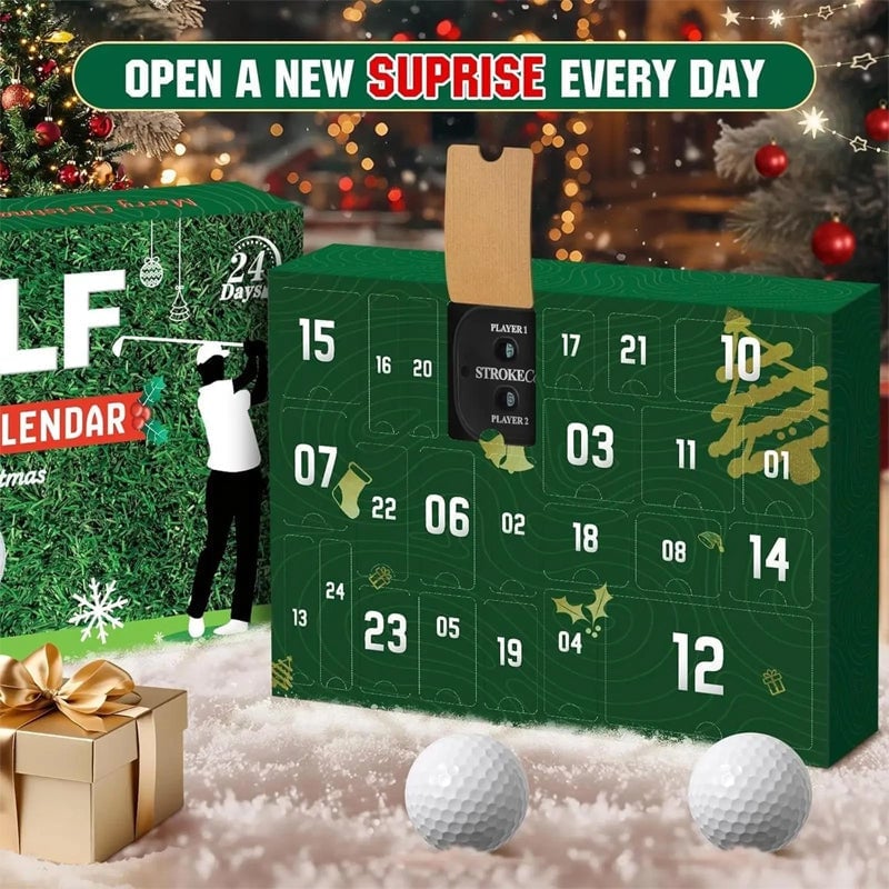 Golf Advent Calendar - Christmas Gift for Golfers