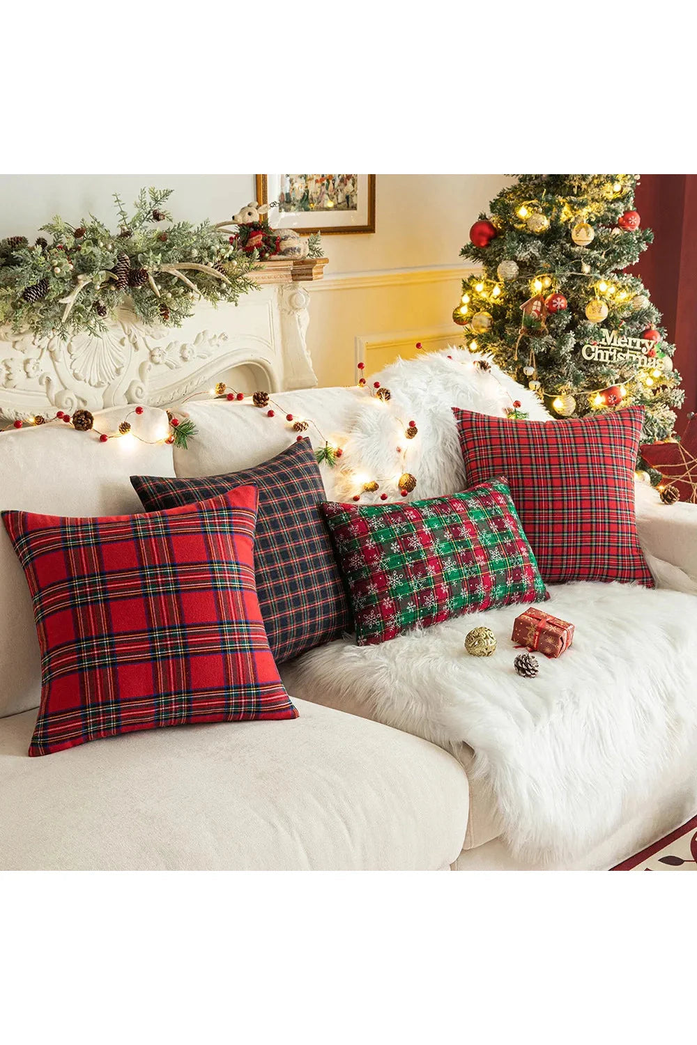 Plush Nordic Pillowcase