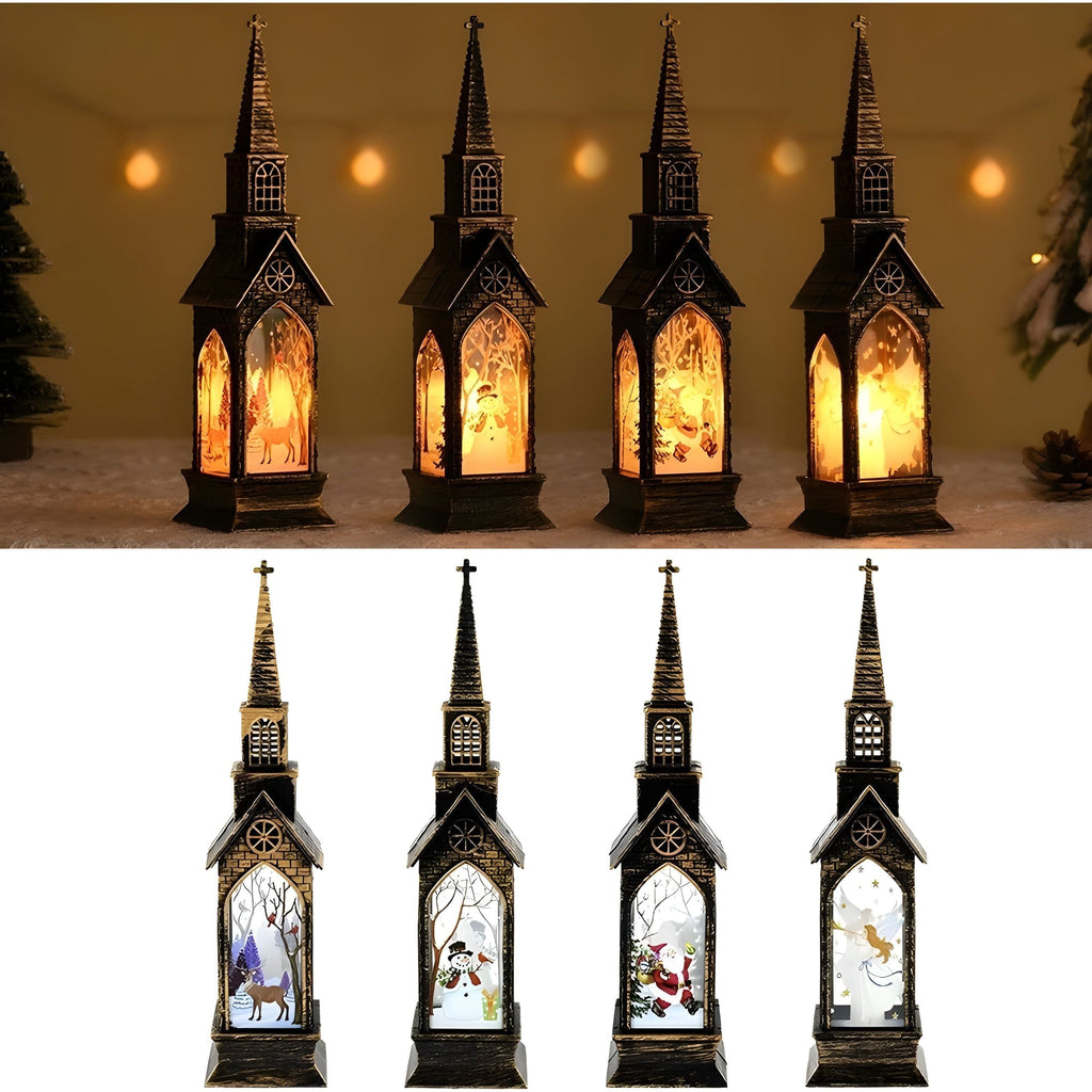 HolidayGlow Light - Modern Christmas Ornament LED Light