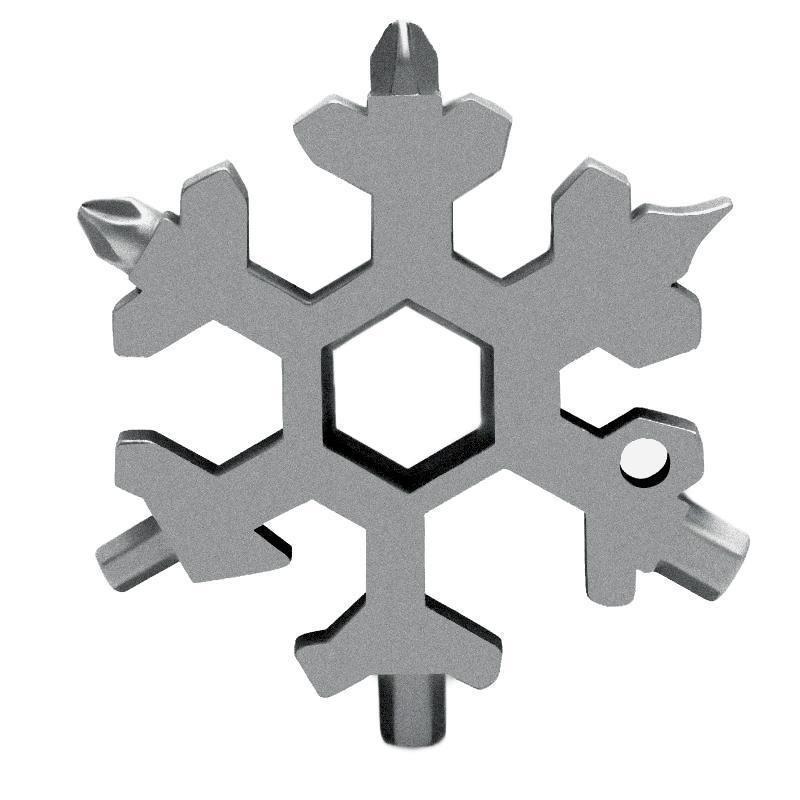Pre-Christmas sale 18-in-1 stainless steel snowflake multi-tool