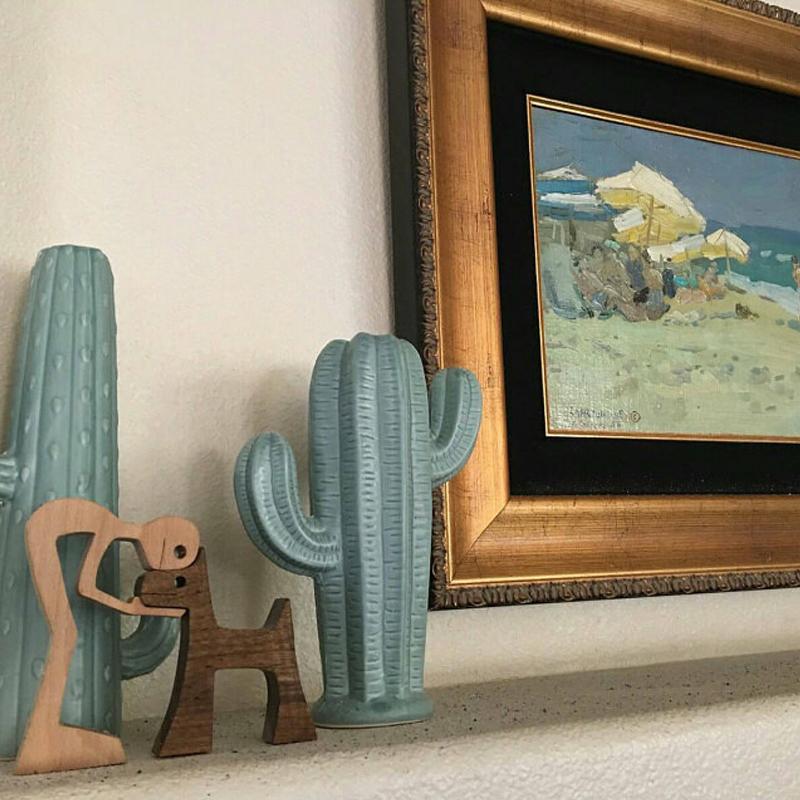 Tier lovers - Table ornaments made of wood carving
