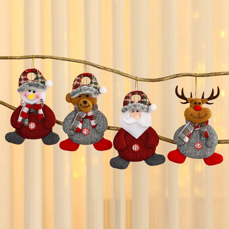 Premium Fabric Ornaments for Joyful Christmas Decoration