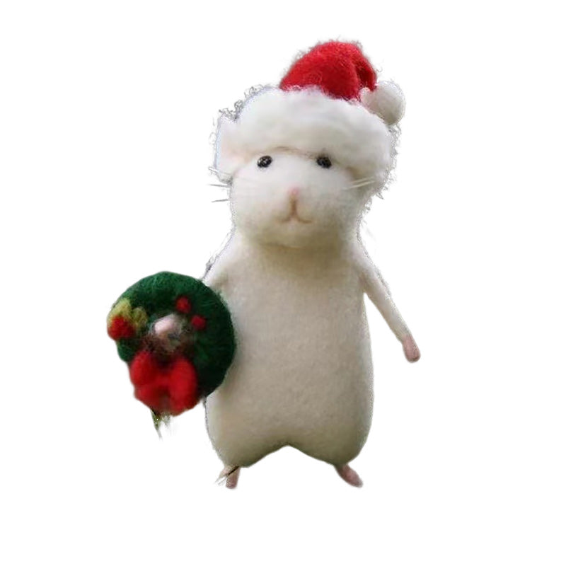 Felt Mouse Halloween Ornament
