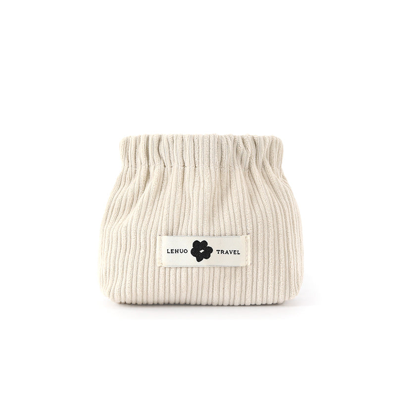 Cord cosmetic bag
