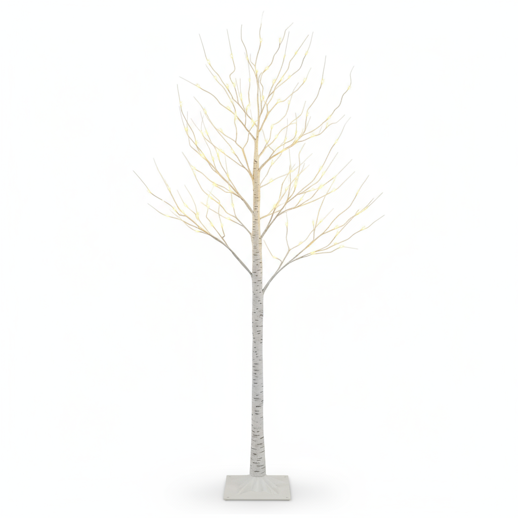 Golden Birch Tree | LED Decoration for Parties 182.88 cm
