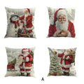 Christmas Pillow Covers- 4 Piece Set