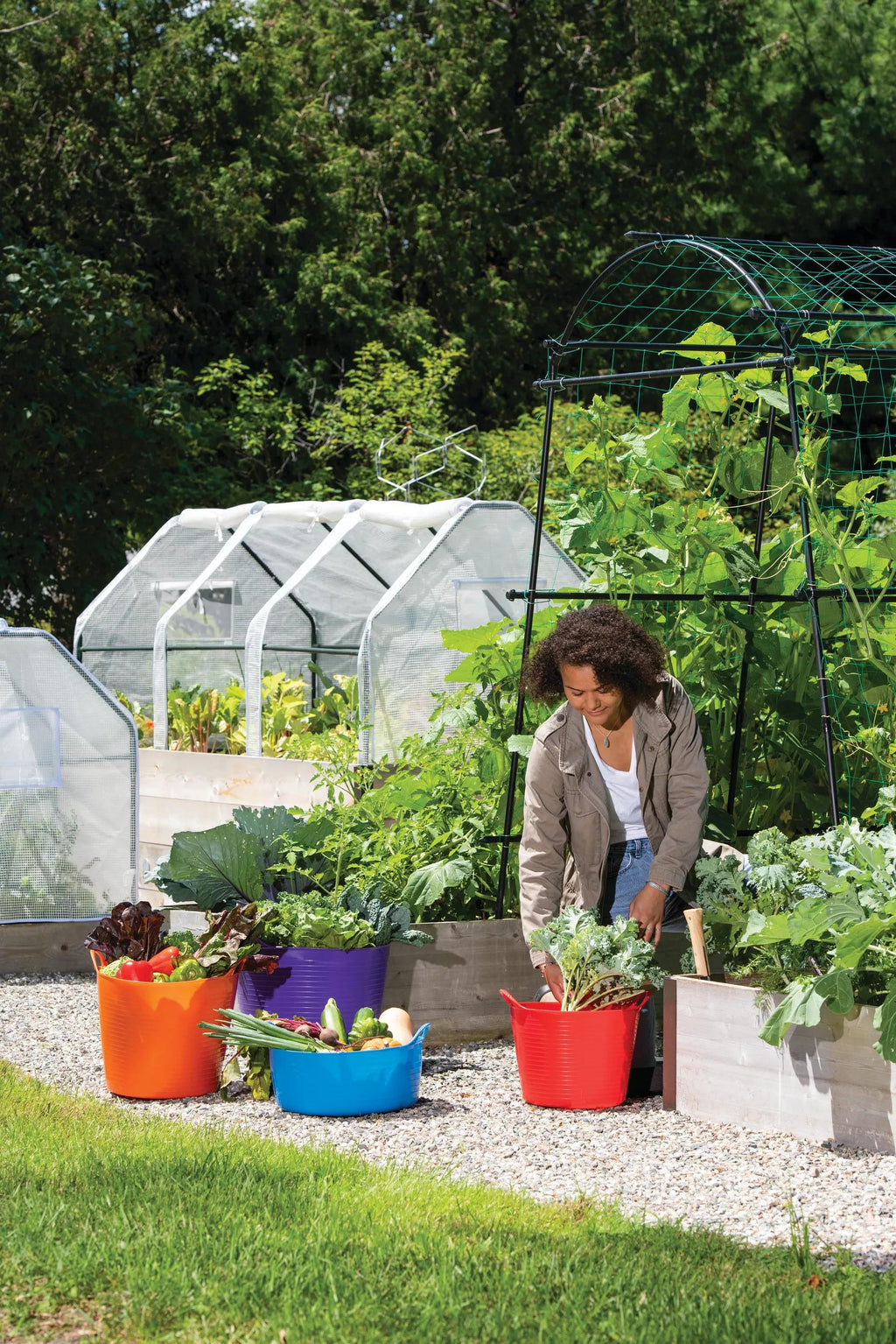 3-Season Plant Protection Tent, 4' x 8'