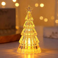 Christmas Lawn Decoration Light-emitting Christmas Tree Crystal Small Night Lamp