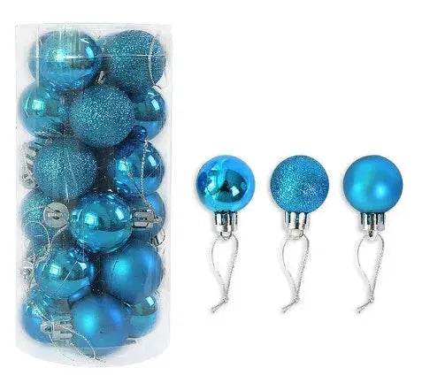 Christmas Decoration Shiny Matte Christmas Ball