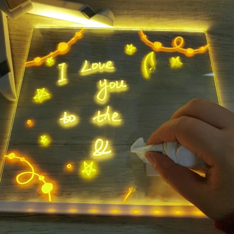 Children's LED Notice Board with Colors