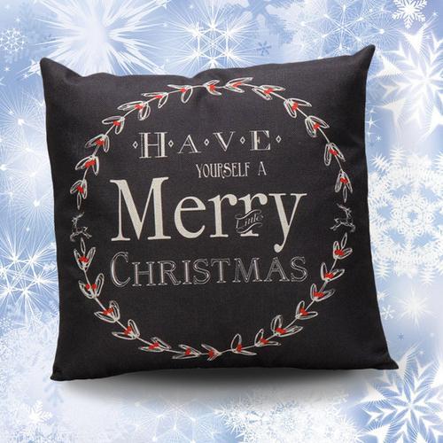 Vintage Christmas Pillow Cover