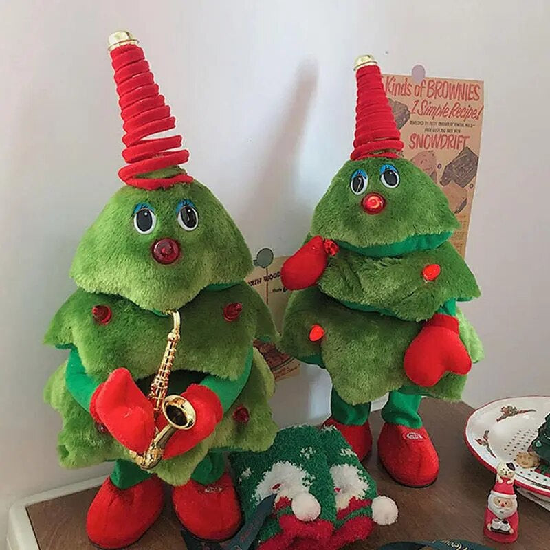 Funny Christmas Decor - Dancing Music Tree